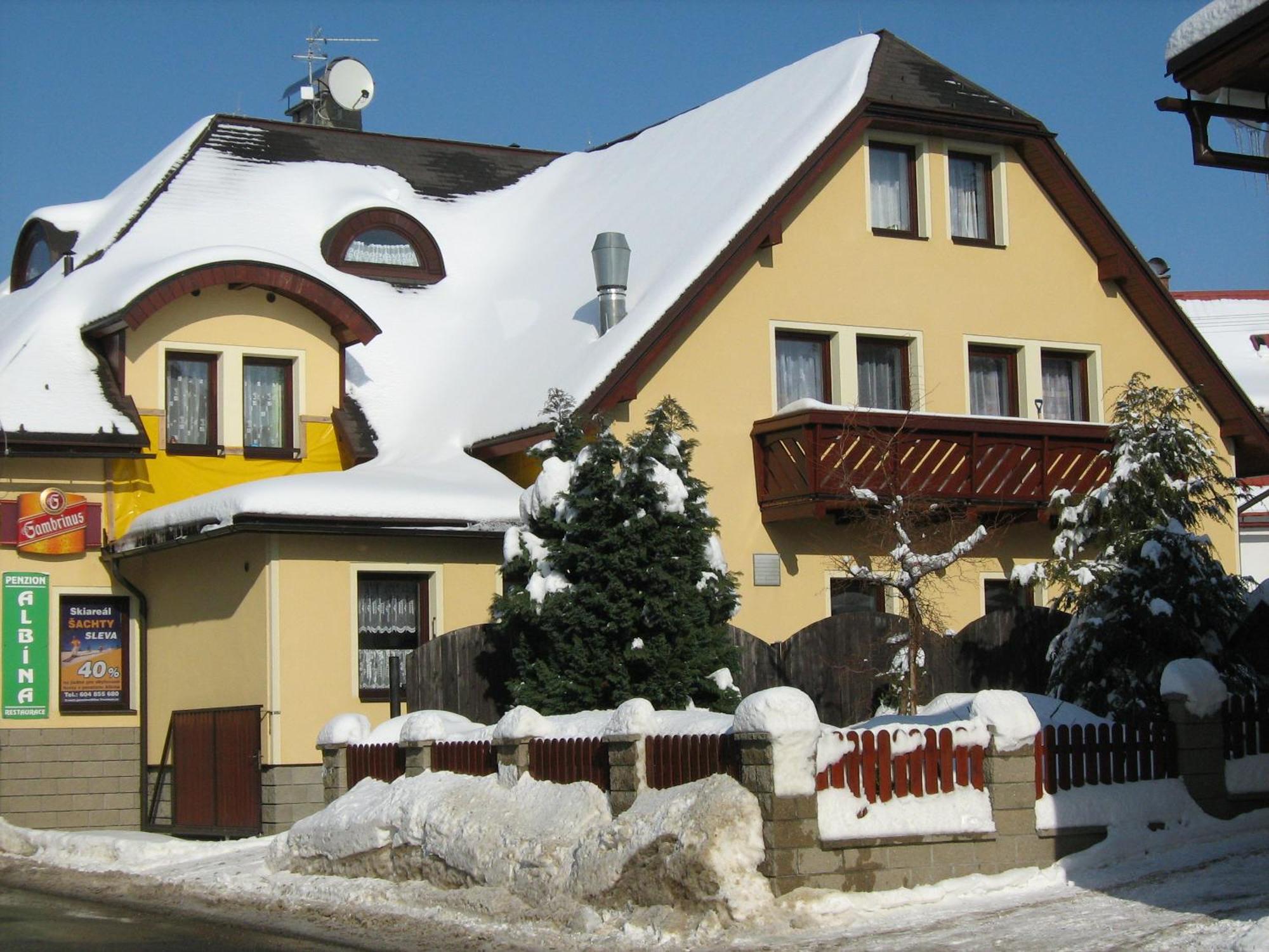 Penzion Albina - Restaurace Vysoké nad Jizerou Exterior foto