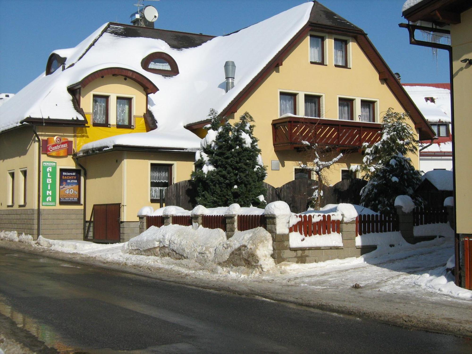 Penzion Albina - Restaurace Vysoké nad Jizerou Exterior foto